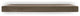 Harper 18" Wide Rustic Floating Wall Shelf, Brown