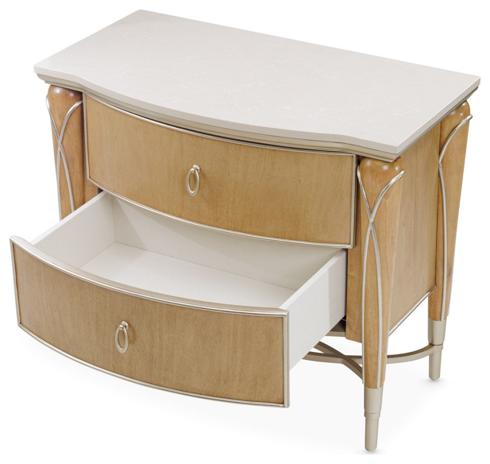Villa Cherie Nightstand - Caramel
