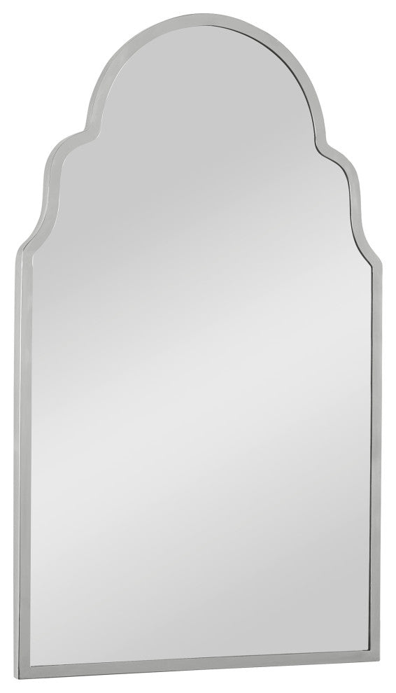 Brayden Nickel Arch Mirror