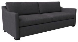 Nativa Interiors Ashley 95" Sofa, Charcoal, Depth: Classic