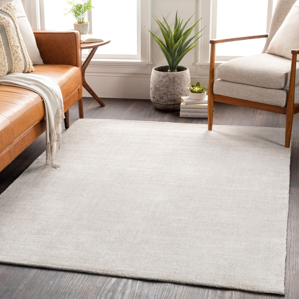 Surya Wilkinson WLK-1005 5'x7'6" Rug, Light Gray