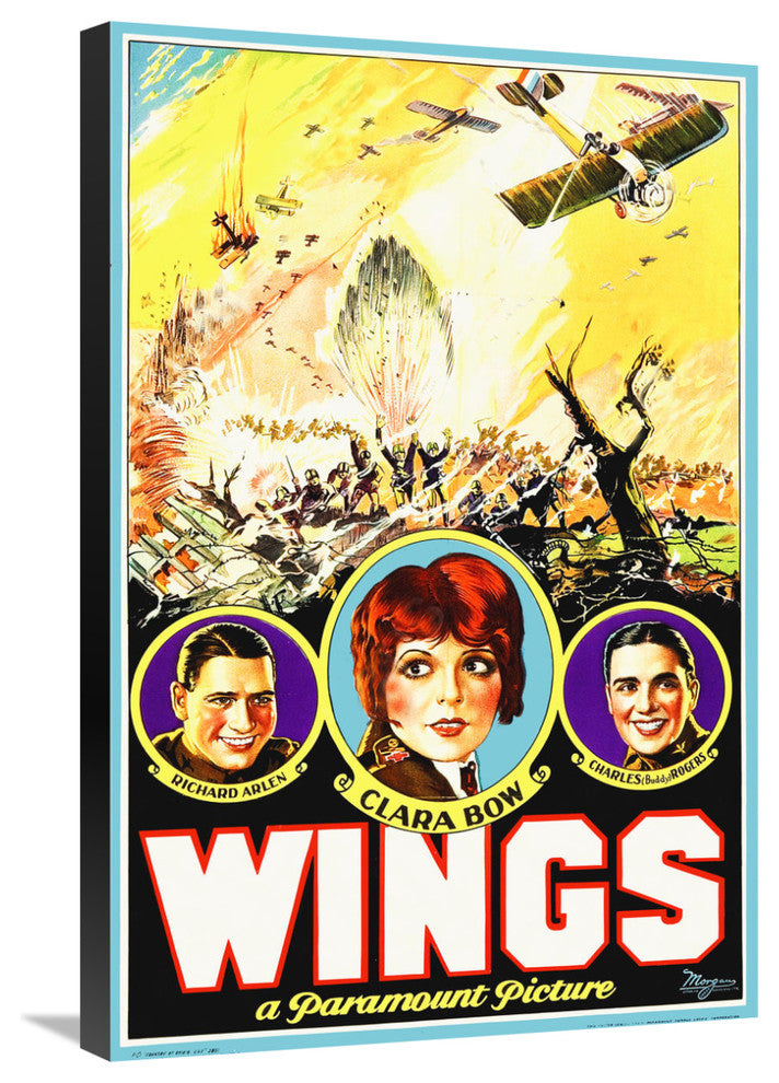 "Wings" Stretched Canvas Giclee by Hollywood Photo Archive, 20x30"