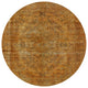 Ahgly Company Indoor Round Mid-Century Modern Area Rugs, 4' Round