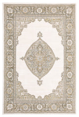 Oriental Weavers Andorra Beige/ Ivory Oriental Indoor Area Rug 3'3"X5'2"