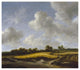 "Landscape with a Wheatfield" Digital Paper Print by Jacob van Ruisdael, 46"x40"