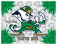 Holland Notre Dame Leprechaun 15"x20" Canvas Wall Art