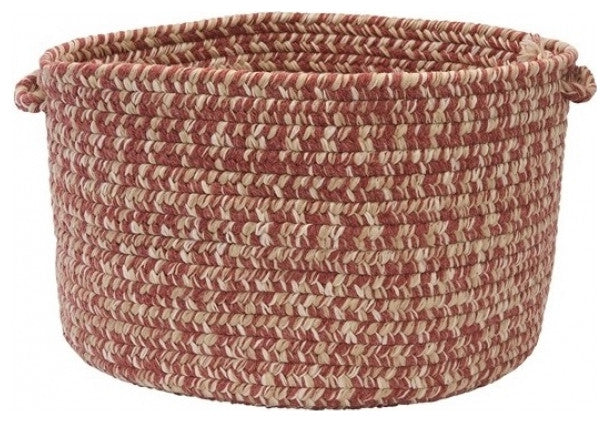 Colonial Mills Basket Tremont Rosewood Round