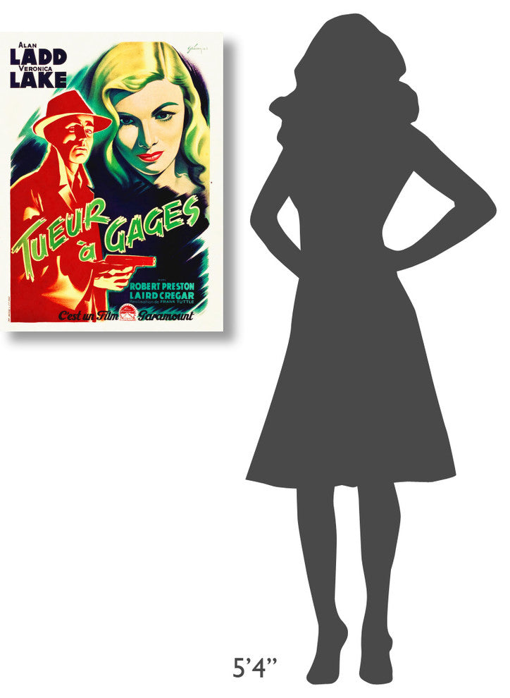 "French - This Gun For Hire" Canvas Giclee by Hollywood Photo Archive, 23"x30"