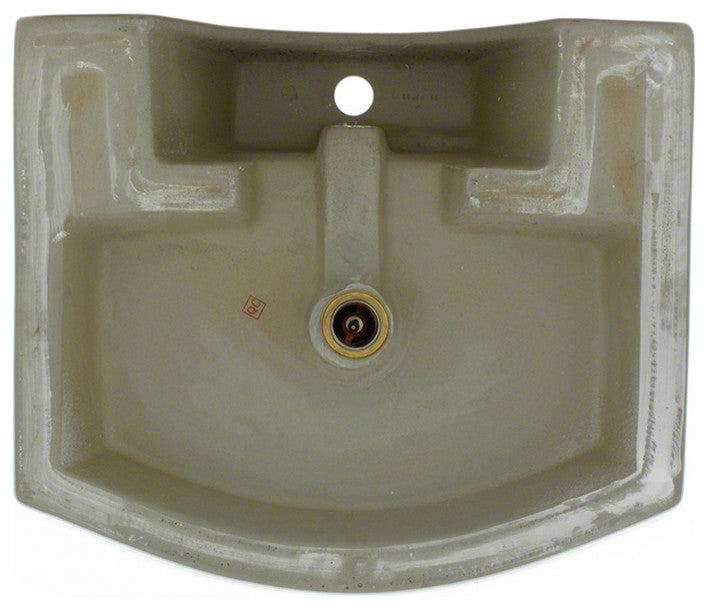 P003VW Porcelain Vessel Sink, White