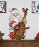 Violin Santa Door Hanger