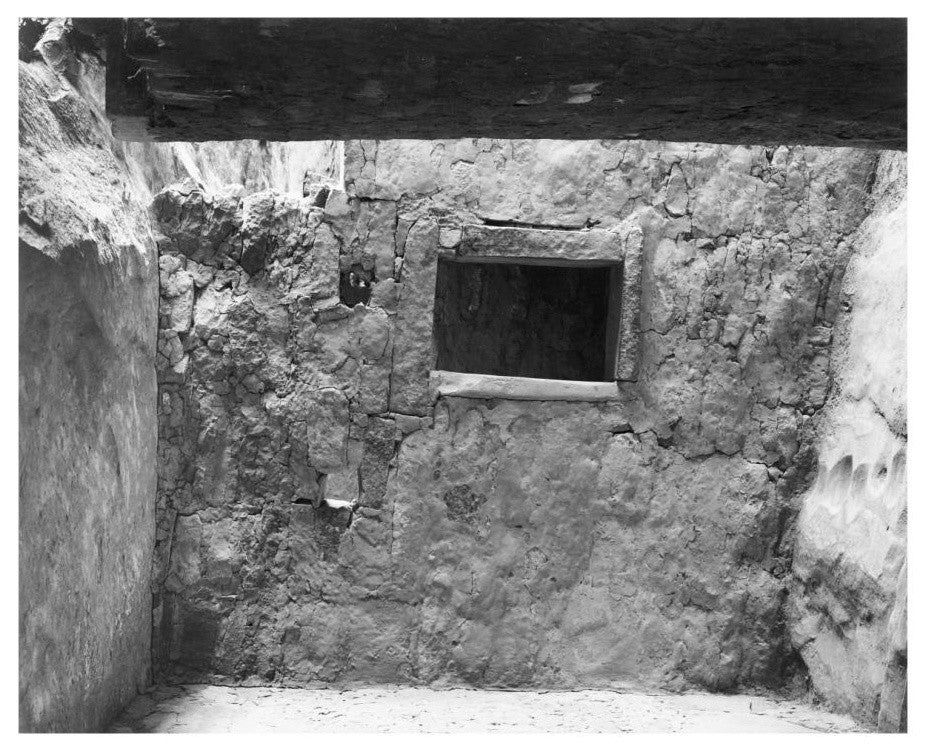 "Interior at Ruin, Cliff Palace, Mesa Verde NP, 1941" Paper Art, 18"x15"