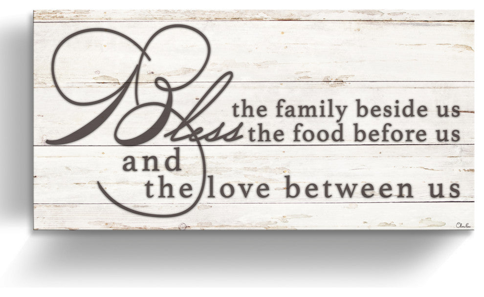 Blessing Wrapped Canvas Kitchen Wall Art, 30"x60"