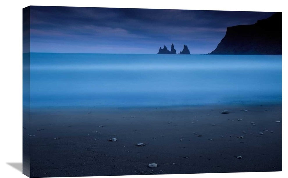 "Blue Night 2" Stretched Canvas Giclee by Amnon Eichelberg, 30"x20"