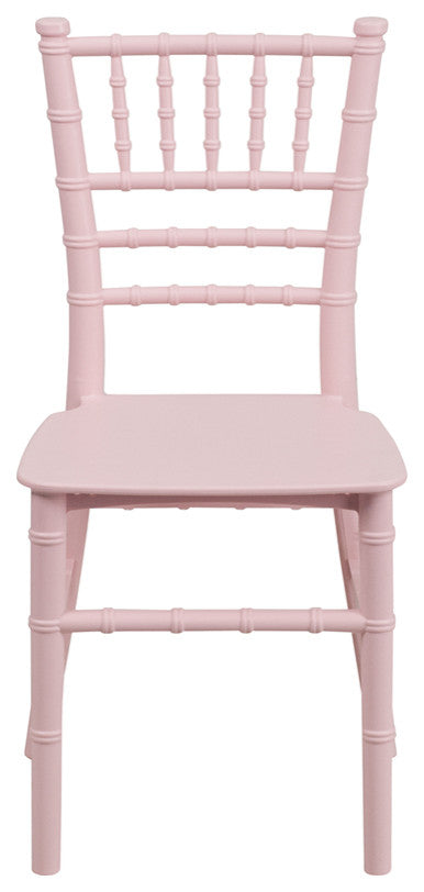 Flash Furniture Kids Resin Chiavari Chair, Pink - LE-L-7K-PK-GG