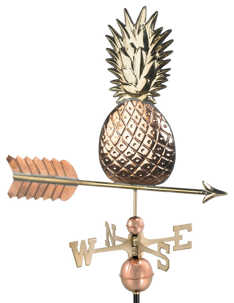 Pineapple Weathervane, Pure Copper