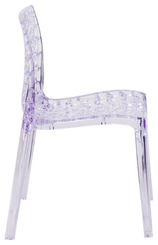 Modern Transparent Stacking Side Chair