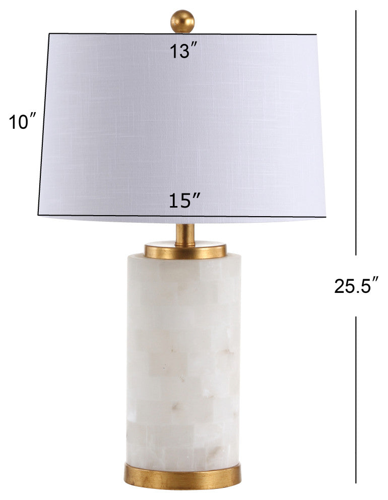 Eliza Alabaster LED Table Lamp