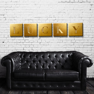 Lucky' 4-Piece Canvas Art Set