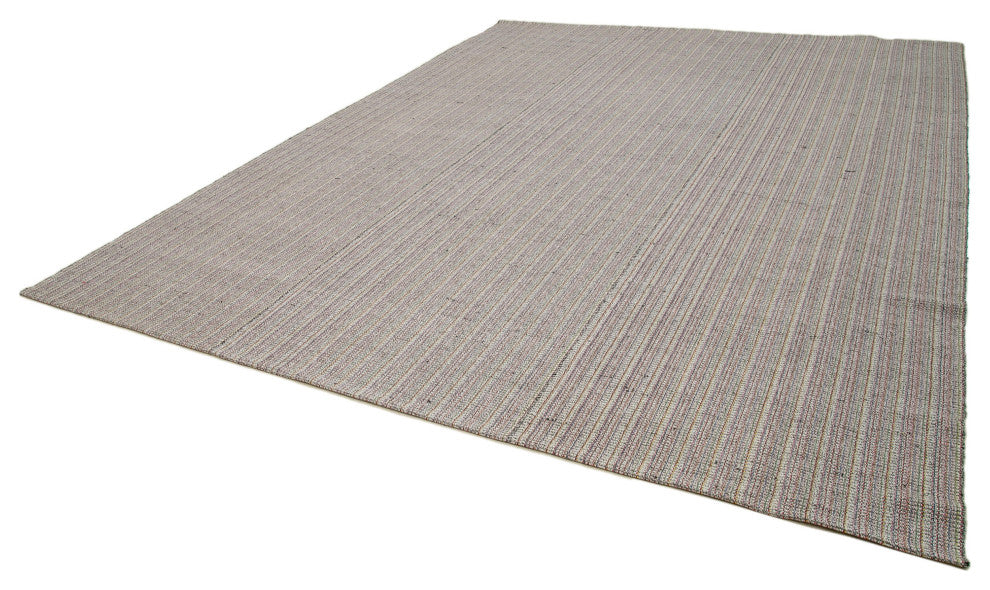 Rug N Carpet - Hand-knotted Turkish 10' 6'' x 13' 5'' Decorative Wool Kilim Rug
