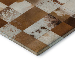 Addison Premium Washable Mayfield AMF105 Browns 3' x 5' Rug