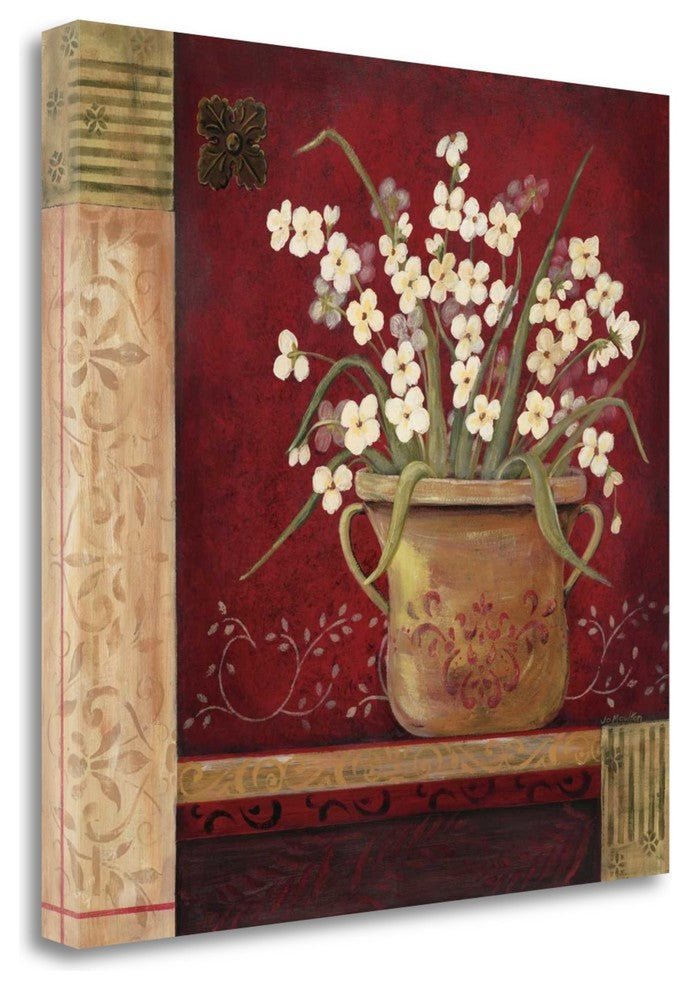 "Villa Whites" By Jo Moulton, Giclee Print on Gallery Wrap Canvas, Ready to Hang