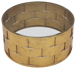 Margot Coffee Table, Gold Leaf