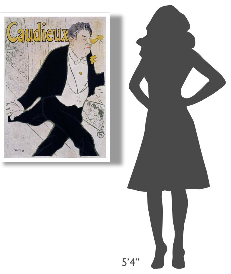 "P Sescau / Photographe" Digital Paper Print by Henri Toulouse-Lautrec, 30"x38"