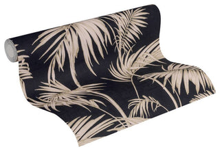 Textured Wallpaper Baroque Floral Image Jungle Modern, 369191