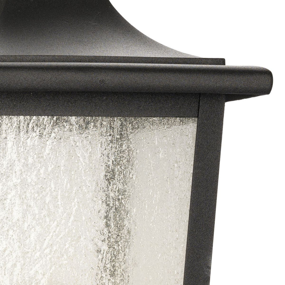 Padgett Collection 18-1/2" 1-Light Textured Black Outdoor Post Light