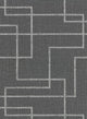 Clarendon Charcoal Geometric Faux Grasscloth Wallpaper Bolt