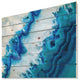 Designart Geode Slice Macro Abstract Wood Wall Art 46x36