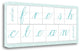 "Fresh Clean Blue" By Sue Schlabach, Giclee Print on Gallery Wrap Canvas