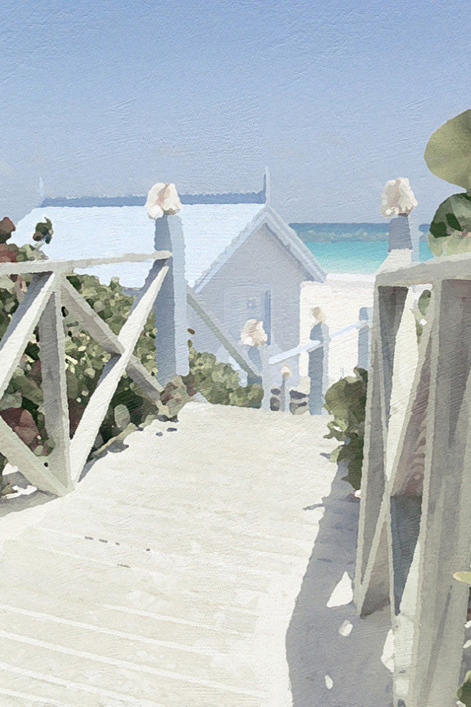 Noon Shadows - 72 x 48 by Noah Bay
