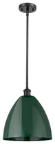 Innovations 516-1S-BK-MBD-12-GR-LED 1 Light Pendant, Matte Black