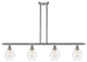 Innovations 516-4I-SN-G652-6-LED 4-Light Island Light, Brushed Satin Nickel