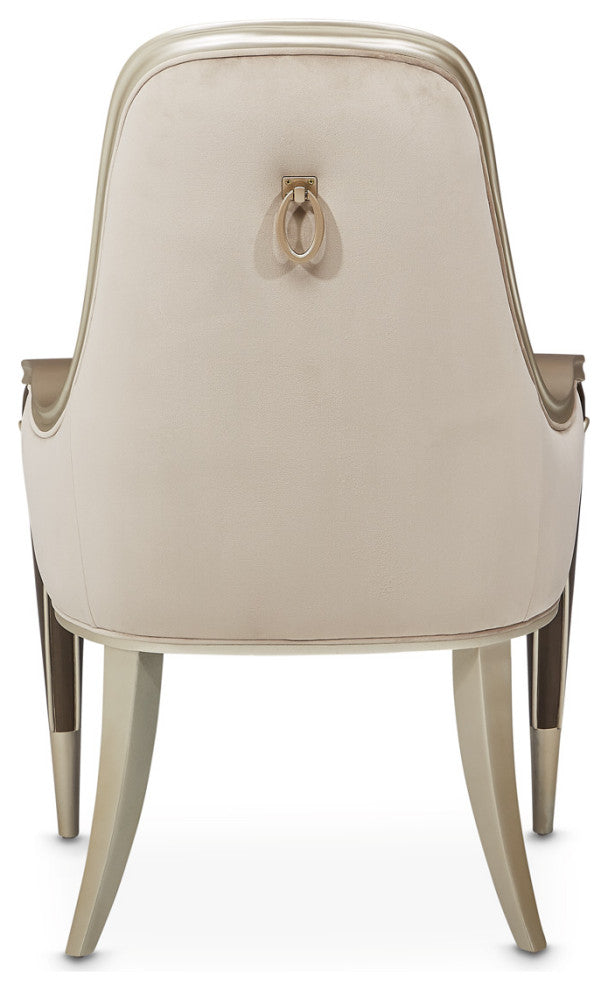 Villa Cherie Dining Arm Chair - Hazelnut