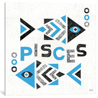 "Zodiac Pisces" by Michael Mullan, 12x12x1.5