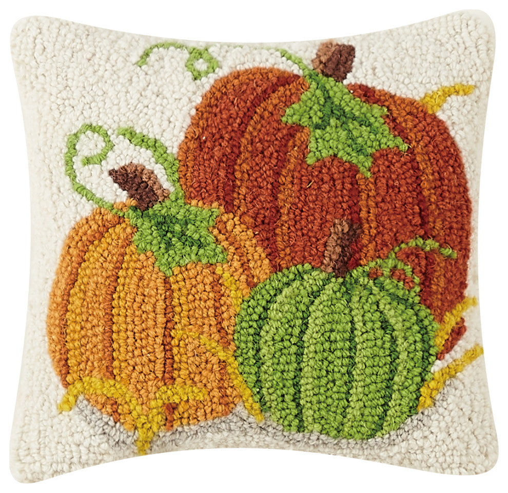 Pumpkin Patch Hook Pillow