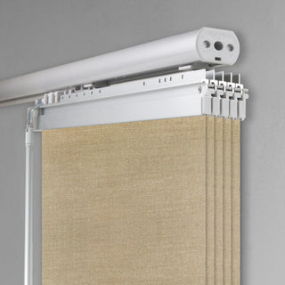Daffodil 5-Panel Track Extendable Vertical Blinds 58-110"W