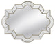 Silver Leaf Wall Mirror Azusa Eye Catching Focal Point