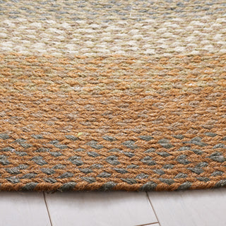 Safavieh Cape Cod Collection BRD652A Rug, Ivory/Green, 6' X 6' Round
