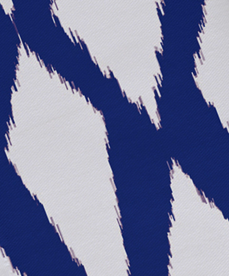 Geometric Decorative Napkin, Dazzling Blue , Set of 4