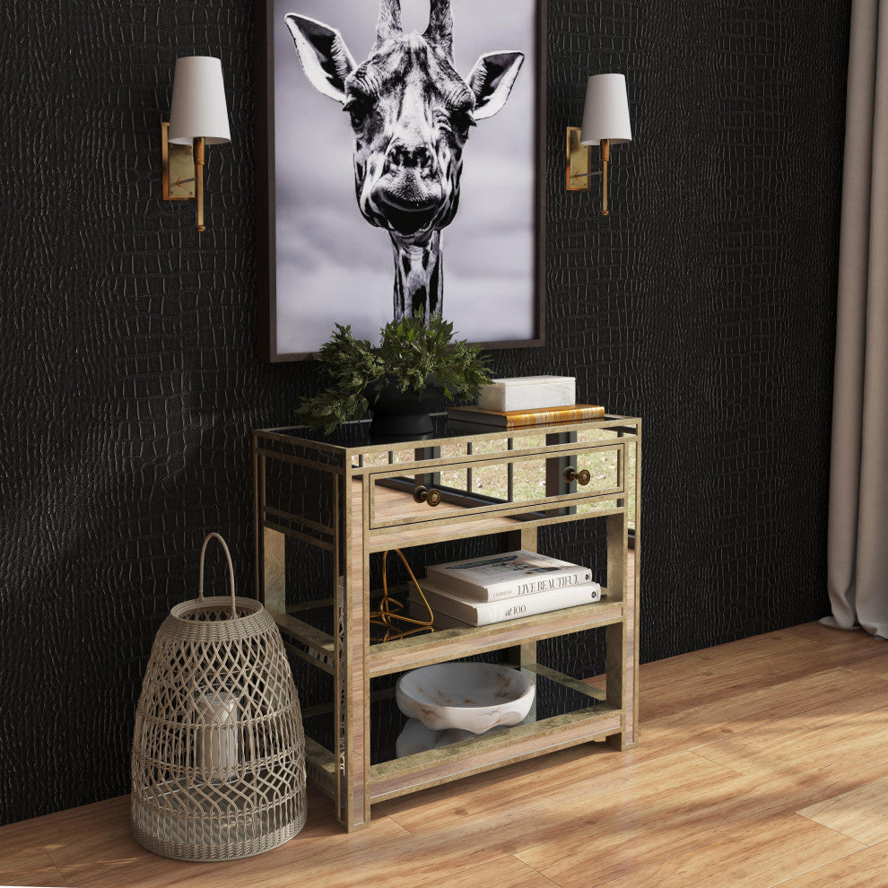 Butler Miranda Mirrored Console Table