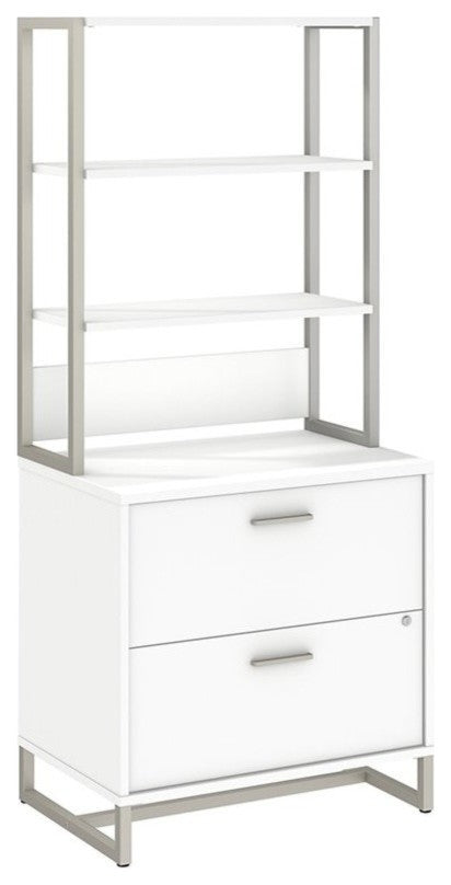 Method Lateral File Cabinet With Hutch