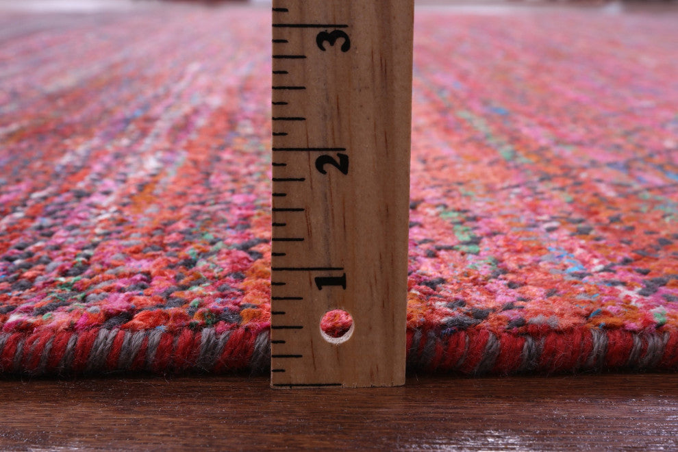 Savannah Grass Hand-Knotted Wool & Silk Rug 8' 1" X 9' 11" - Q15970