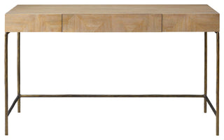 Uttermost Aristotle Natuiral Wood Modern Desk