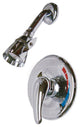Kingston Brass Shower Faucet, Polished Chrome