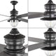 Gillen 56" 4-Blade LED In/Out Blistered Iron Ceiling Fan With Light Kit