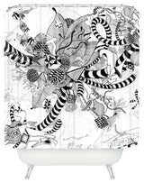 Iveta Abolina Black And White Play Shower Curtain