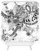 Iveta Abolina Black And White Play Shower Curtain